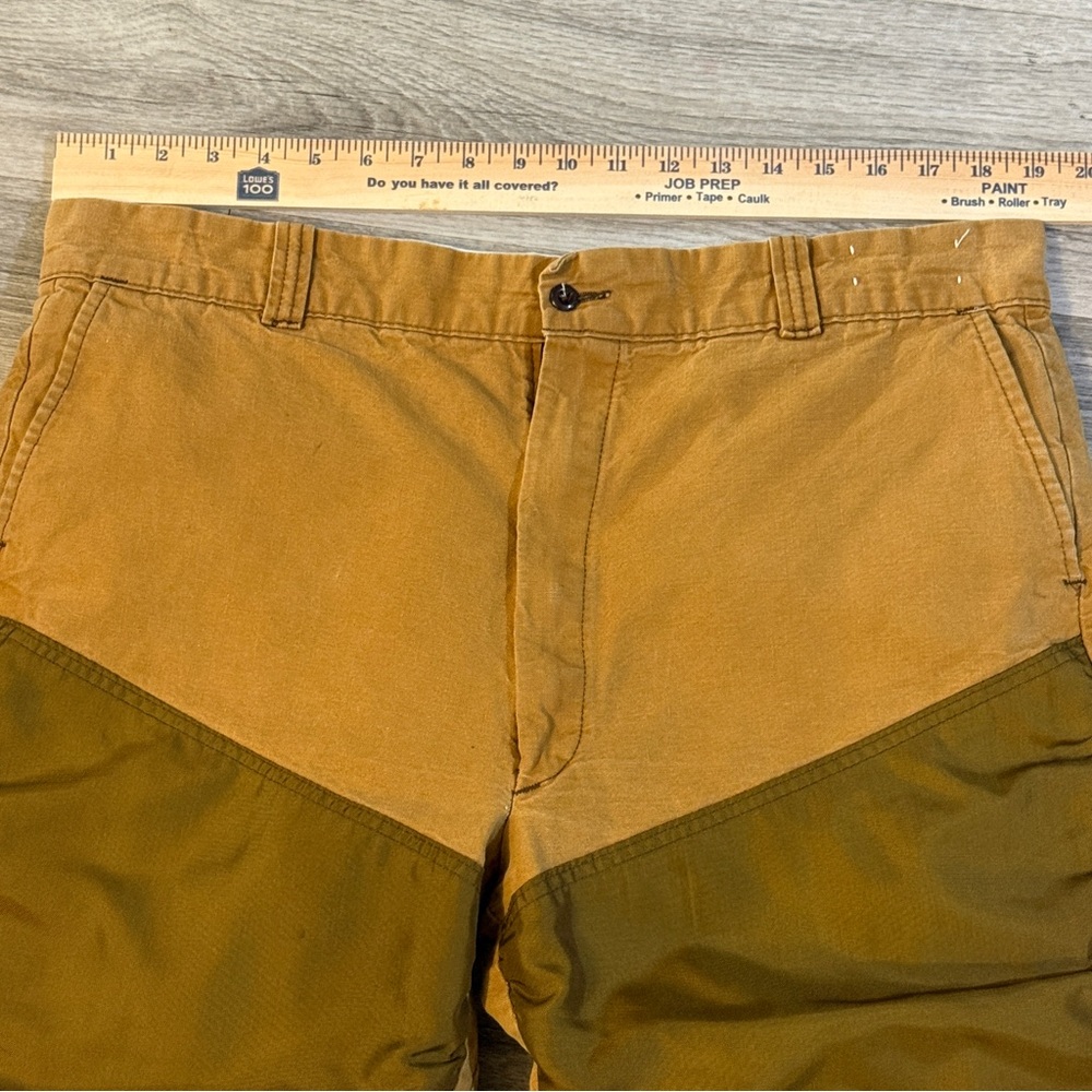 Vintage Duxbak 70S Duck Canvas Hunting Pants Two Tone Field Workwear 38X28 - Picture 6 of 16